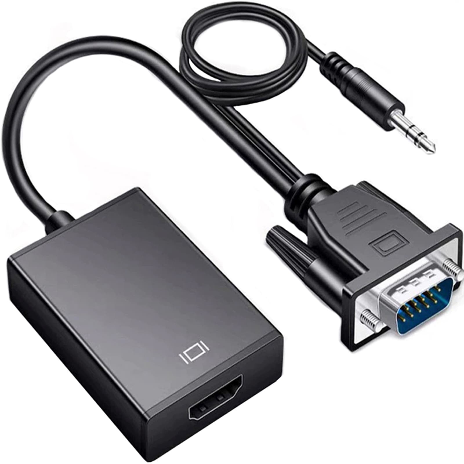 Przejściówka adapter VGA Audio HDMI