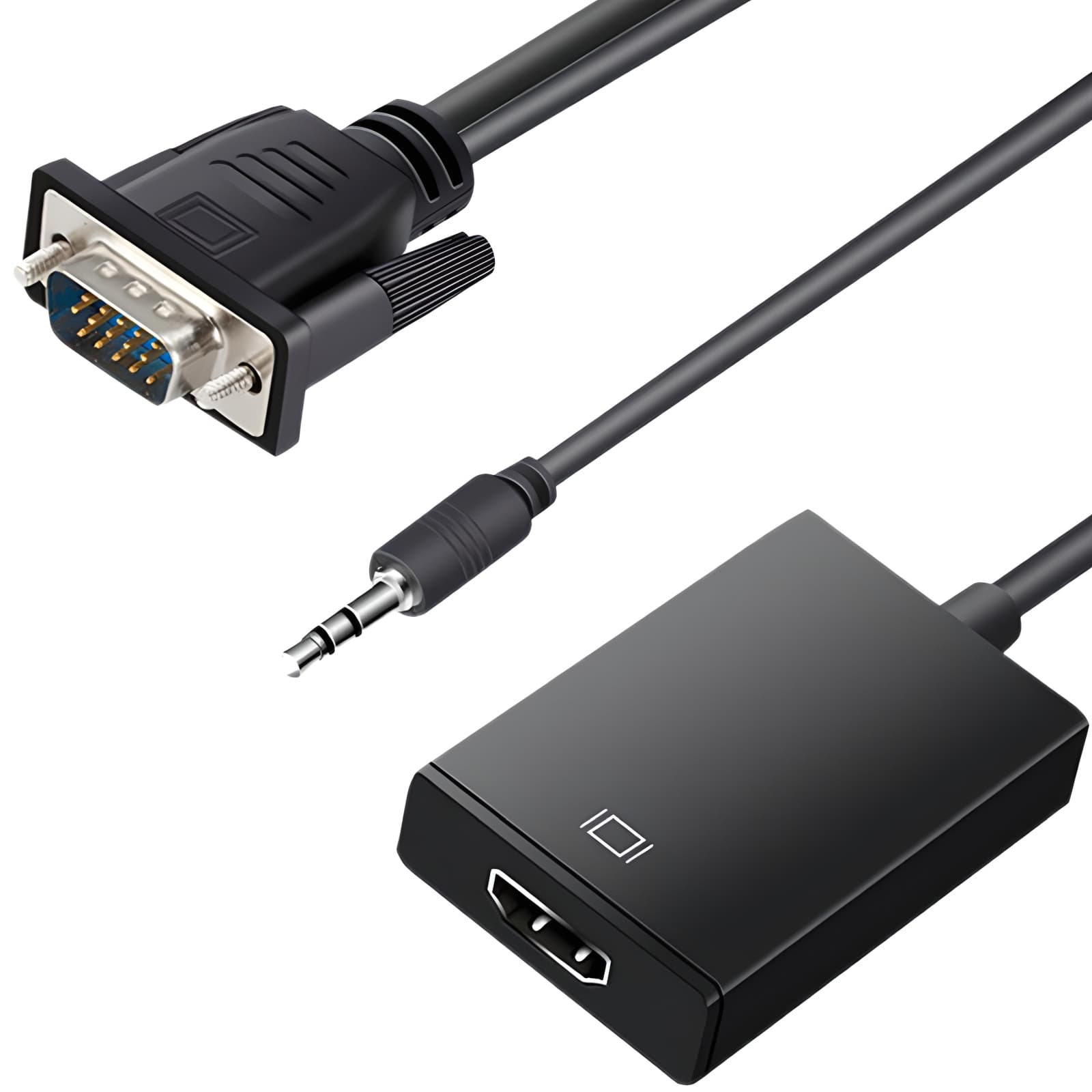 Przejściówka adapter VGA AUDIO - HDMI