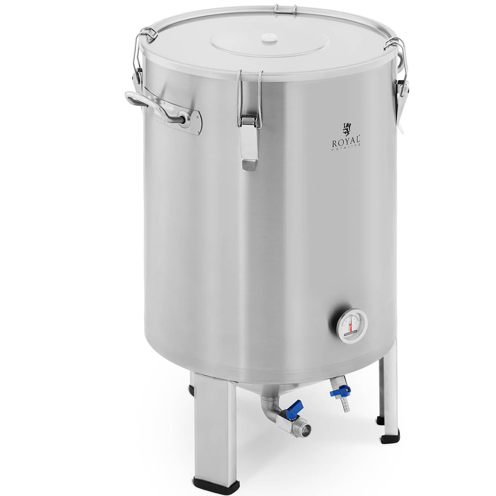 Pojemnik kocioł fermentacyjny fermentator do piwa ze stali nierdzewnej 60l