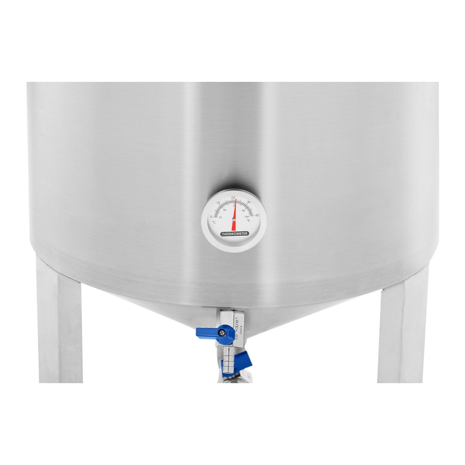 Pojemnik kocioł fermentacyjny fermentator do piwa ze stali nierdzewnej 60l