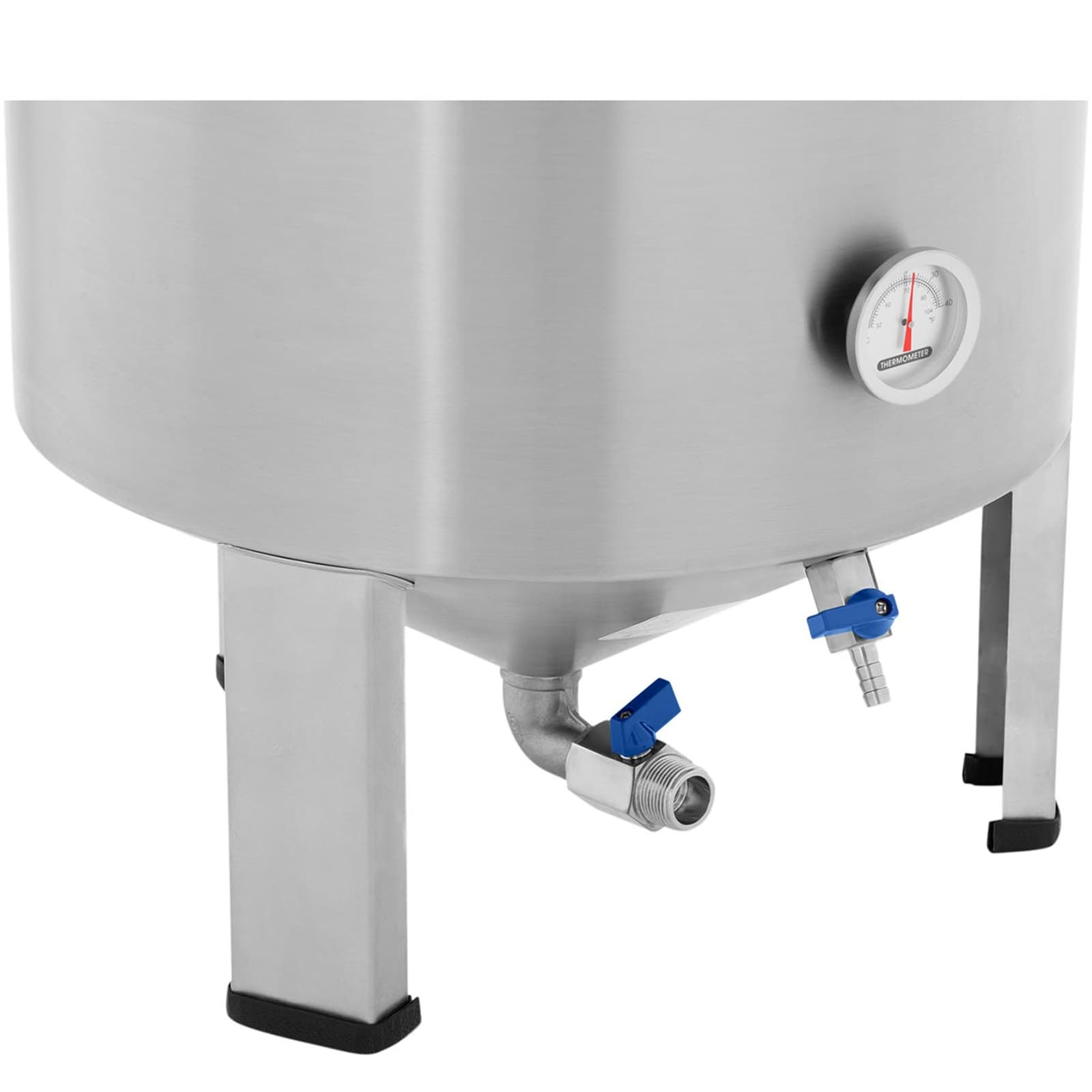 Pojemnik kocioł fermentacyjny fermentator do piwa ze stali nierdzewnej 60l