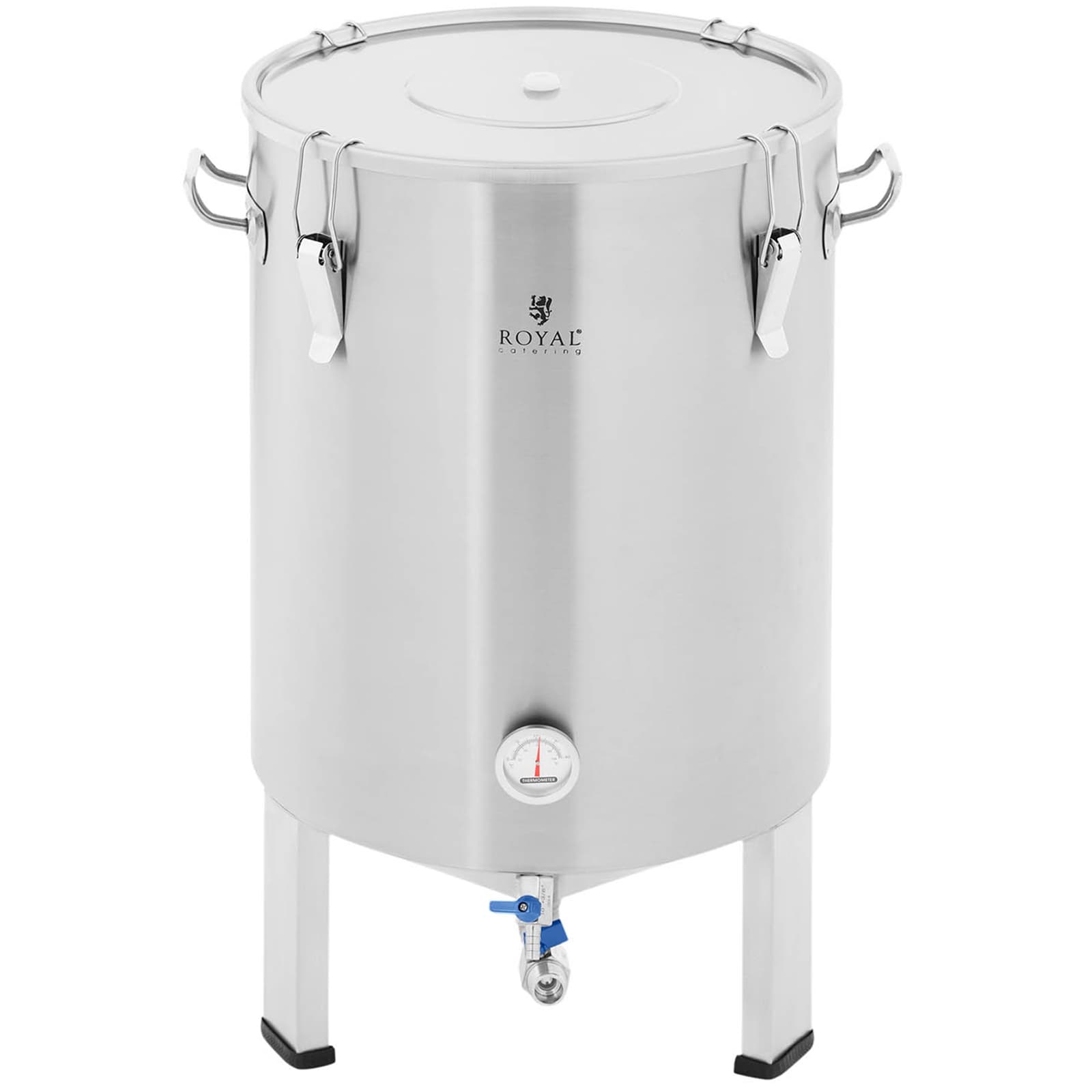 Pojemnik kocioł fermentacyjny fermentator do piwa ze stali nierdzewnej 60l