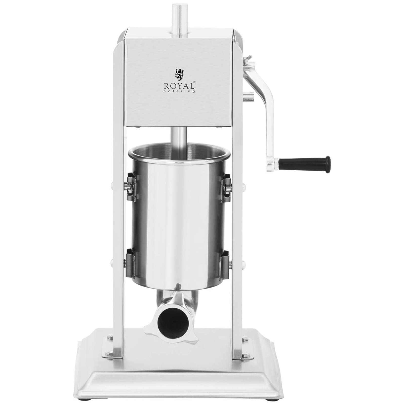 Nadziewarka napełniacz szpryca do kiełbas pionowa ręczna ze stali 4