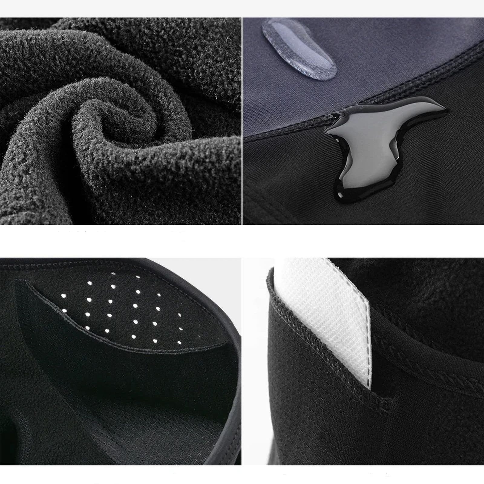 Kominiarka rowerowa kolarska rozmiar uniwersalny - czarna