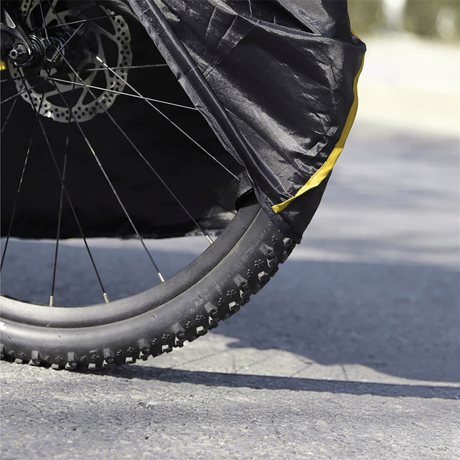 Pokrowiec ochronny przeciwpyłowy przeciw wilgoci na rower hulajnogę skuter - czarny