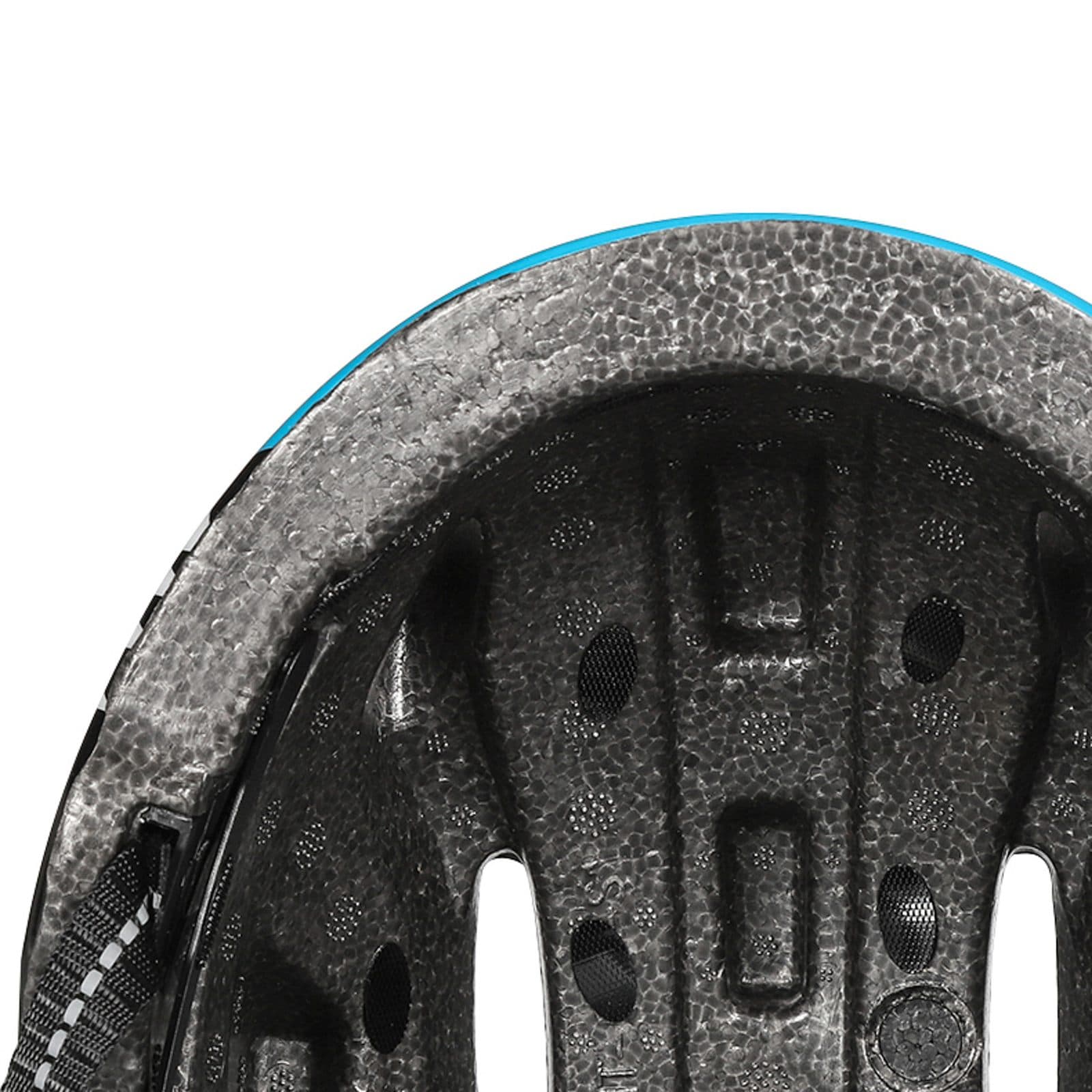 Kask rowerowy dziecięcy lekki 50-54 cm - niebieski smok