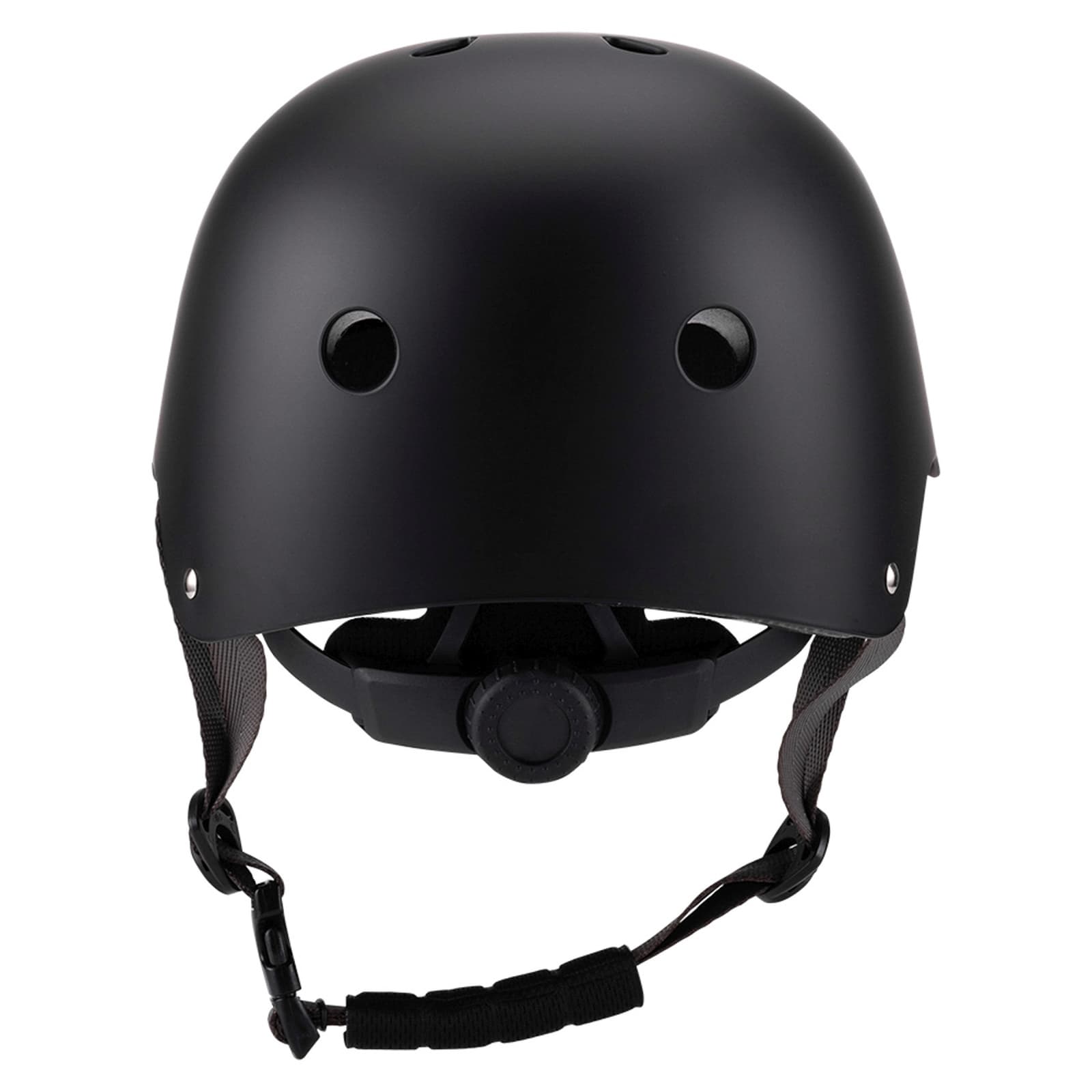 Kask rowerowy BMX hulajnoga lekki 48-52 cm - czarny