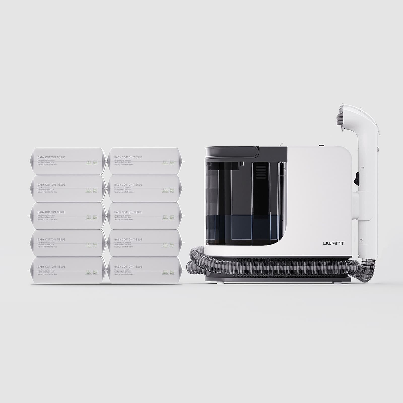 Odkurzacz piorący do tapicerek dywanów UWANT Y200 600W - biały