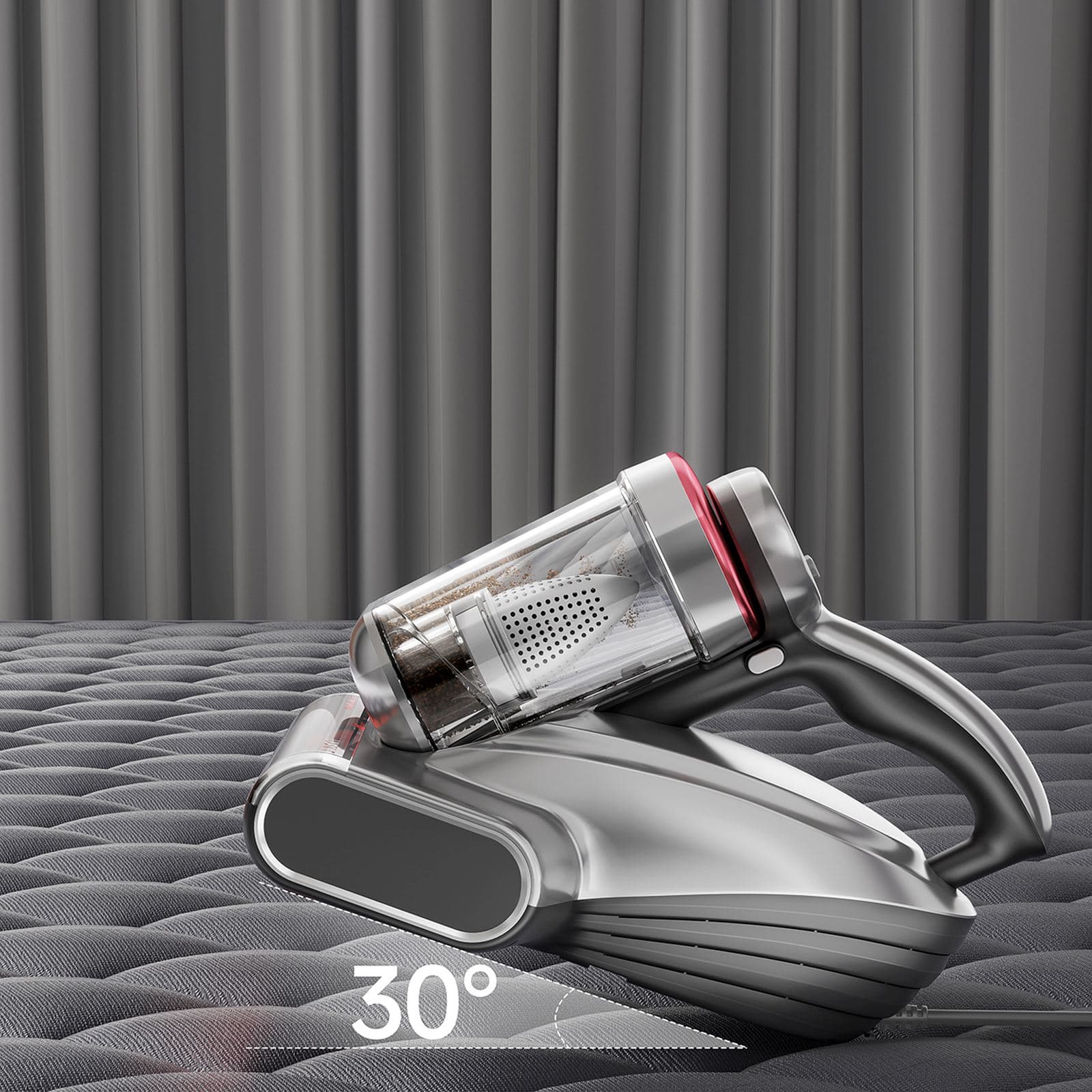 Odkurzacz do materacy usuwa kurz alergeny UWANT M700 - szary