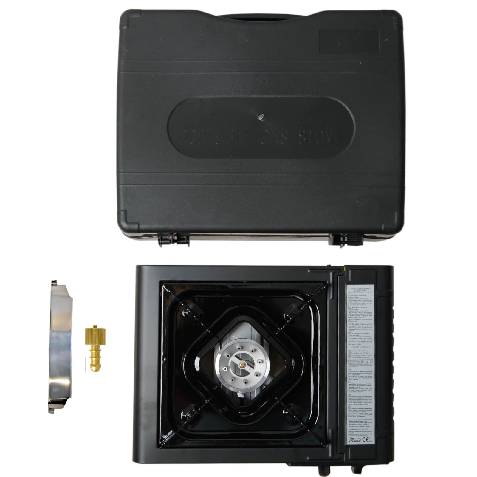 2w1 Kuchenka turystyczna na kartusz i gaz z butli THUNDER DUAL