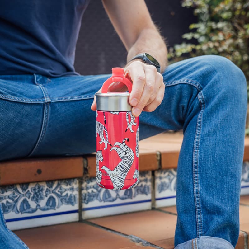 Kubek Termiczny stalowy 400ml z zaparzaczem do herbaty