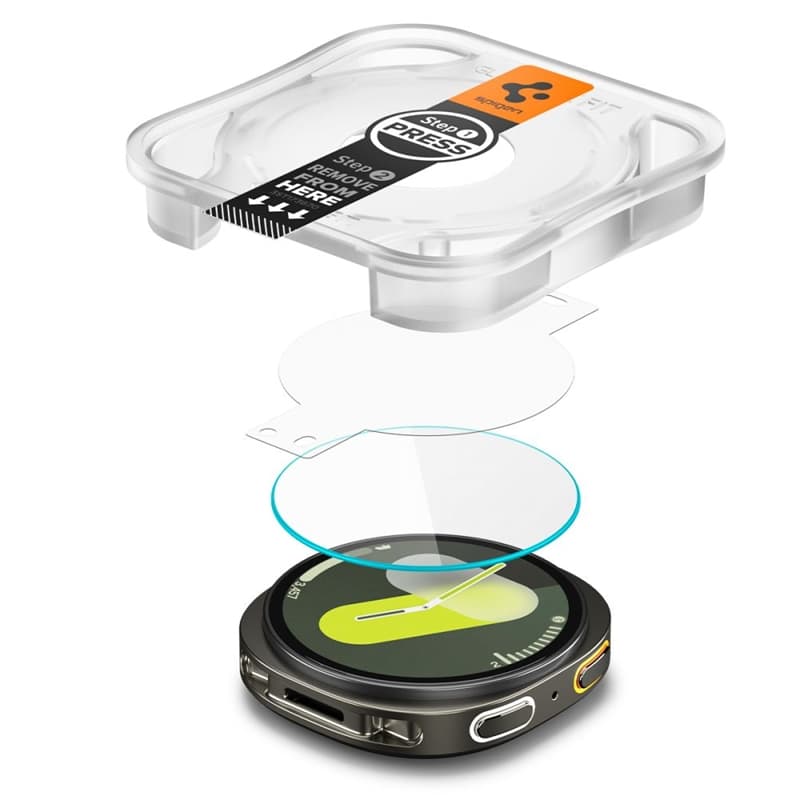 Szkło hartowane 2 szt Samsung Galaxy Watch 8x44mm 2 Spigen