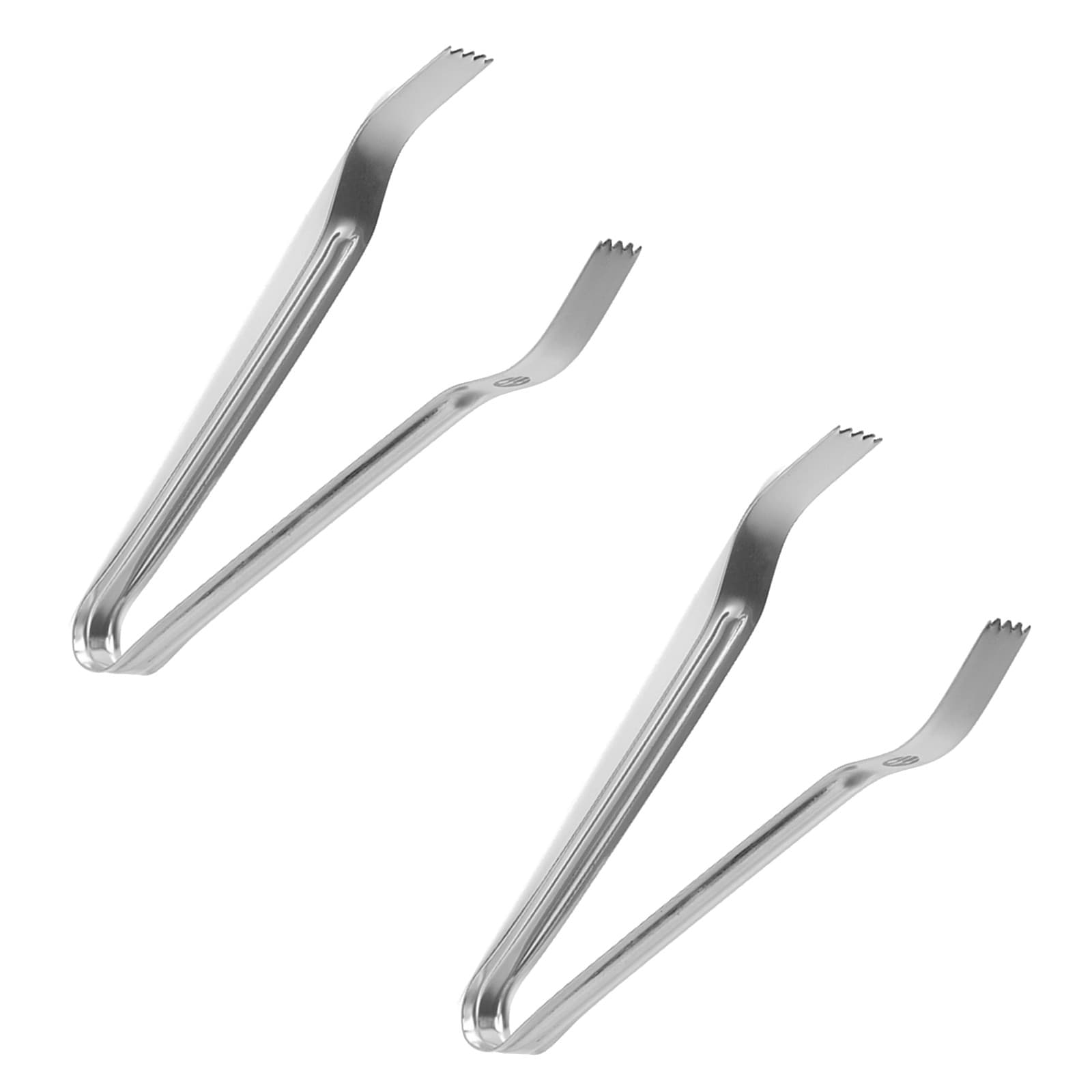 Zestaw szczypce kuchenne do lodu ze stali nierdzewnej 180mm 2 SZT Hendi