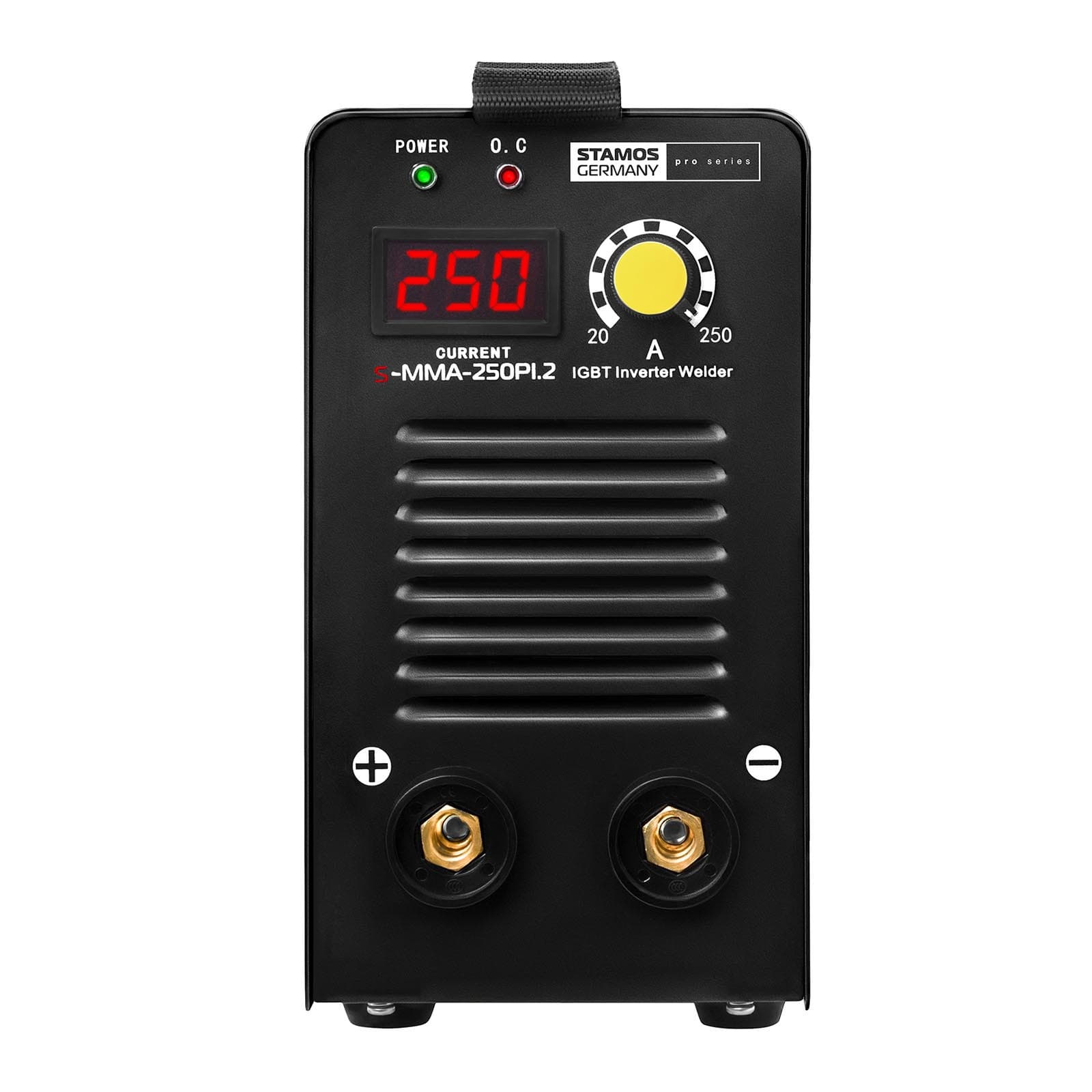 Kompaktowa niezawodna spawarka MMA Igbt z wyświetlaczem LED 250A 250PI.2