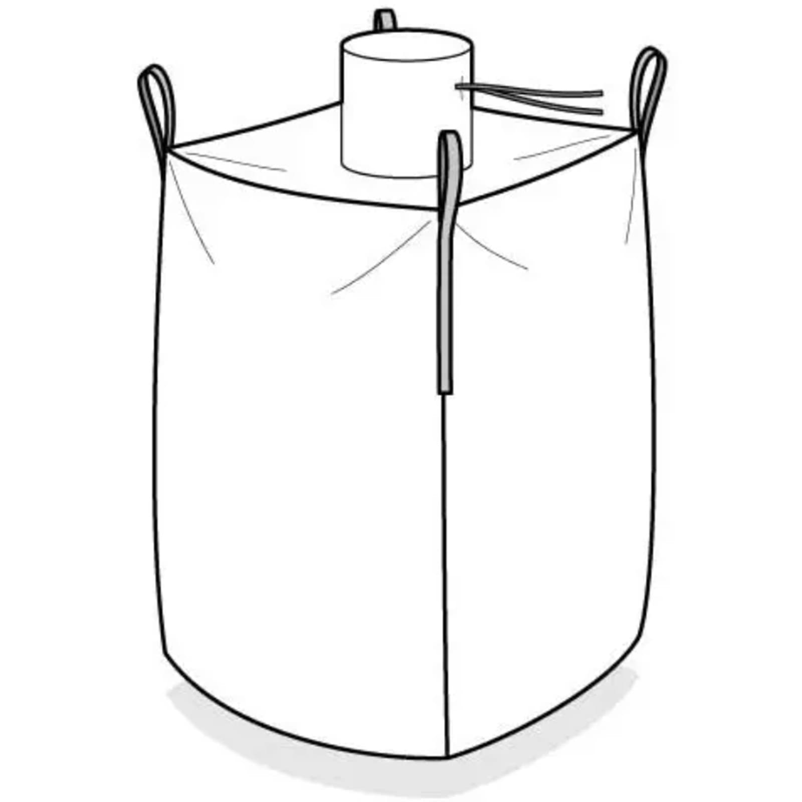 Worek Bag z rękawem testowany certyfikat 90x90x130cm 1000kg