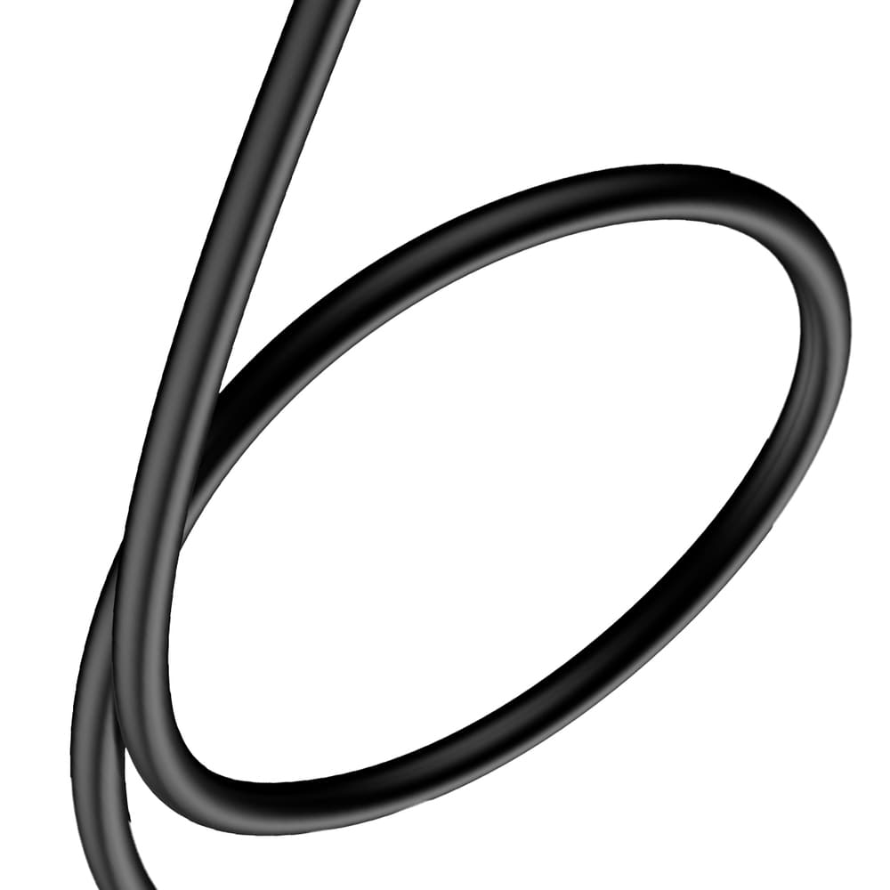 Kabel audio stereo przejścióka Aux 3.5mm Mini Jack USB-C 120cm czarny