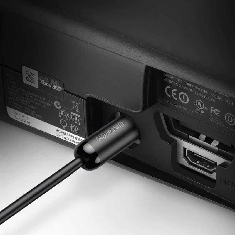 Kabel optyczny audio cyfrowy światłowód Toslink Spdif 1.5m szary