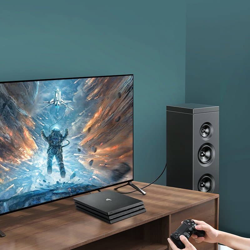 Kabel optyczny audio cyfrowy światłowód Toslink Spdif 1.5m szary