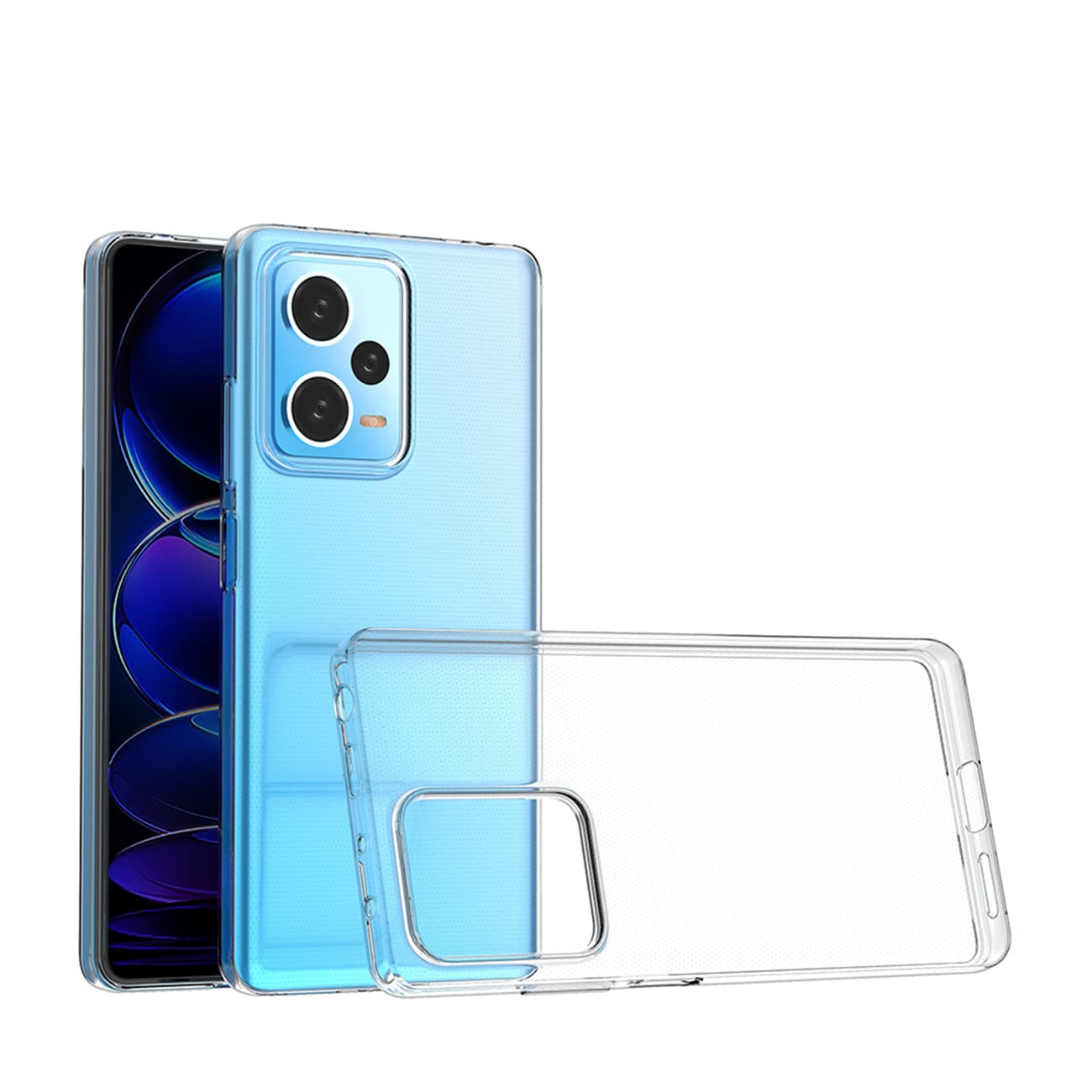 Etui Ultra cienkie pokrowiec 0.5mm Xiaomi Redmi Note 12 Pro przezroczysty