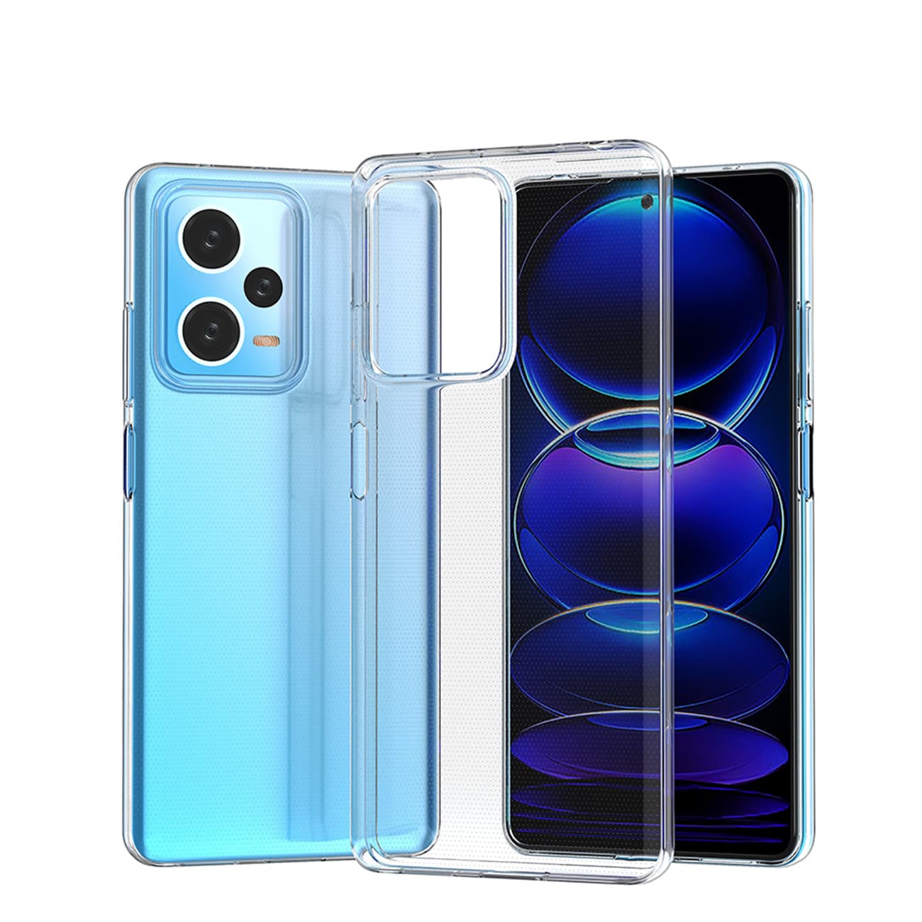 Etui Ultra cienkie pokrowiec 0.5mm Xiaomi Redmi Note 12 Pro przezroczysty