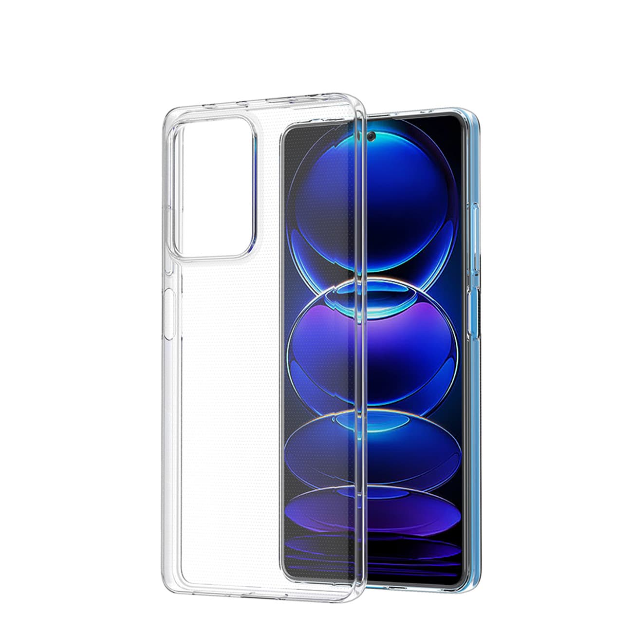Etui Ultra cienkie pokrowiec 0.5mm Xiaomi Redmi Note 12 Pro przezroczysty
