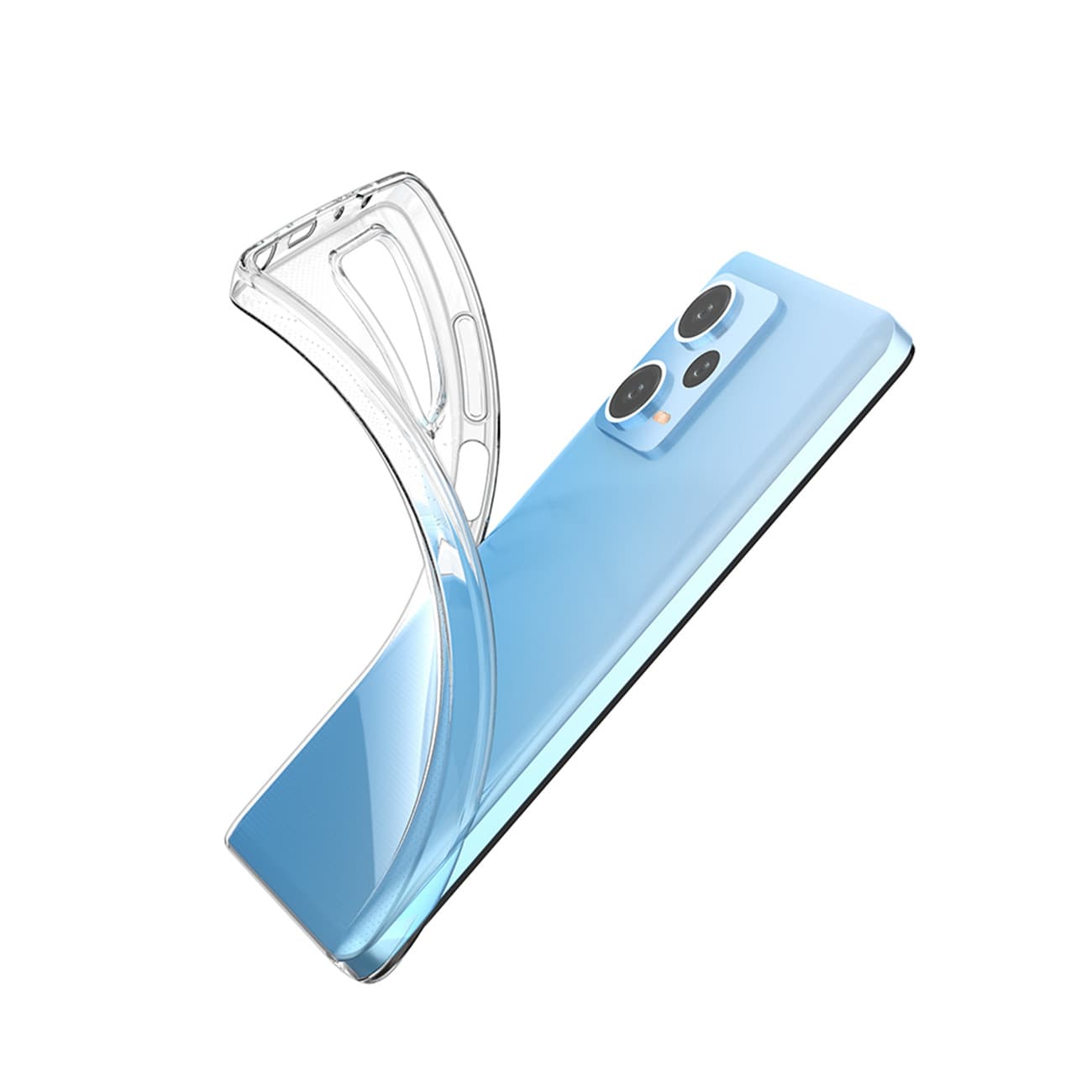 Etui Ultra cienkie pokrowiec 0.5mm Xiaomi Redmi Note 12 Pro przezroczysty