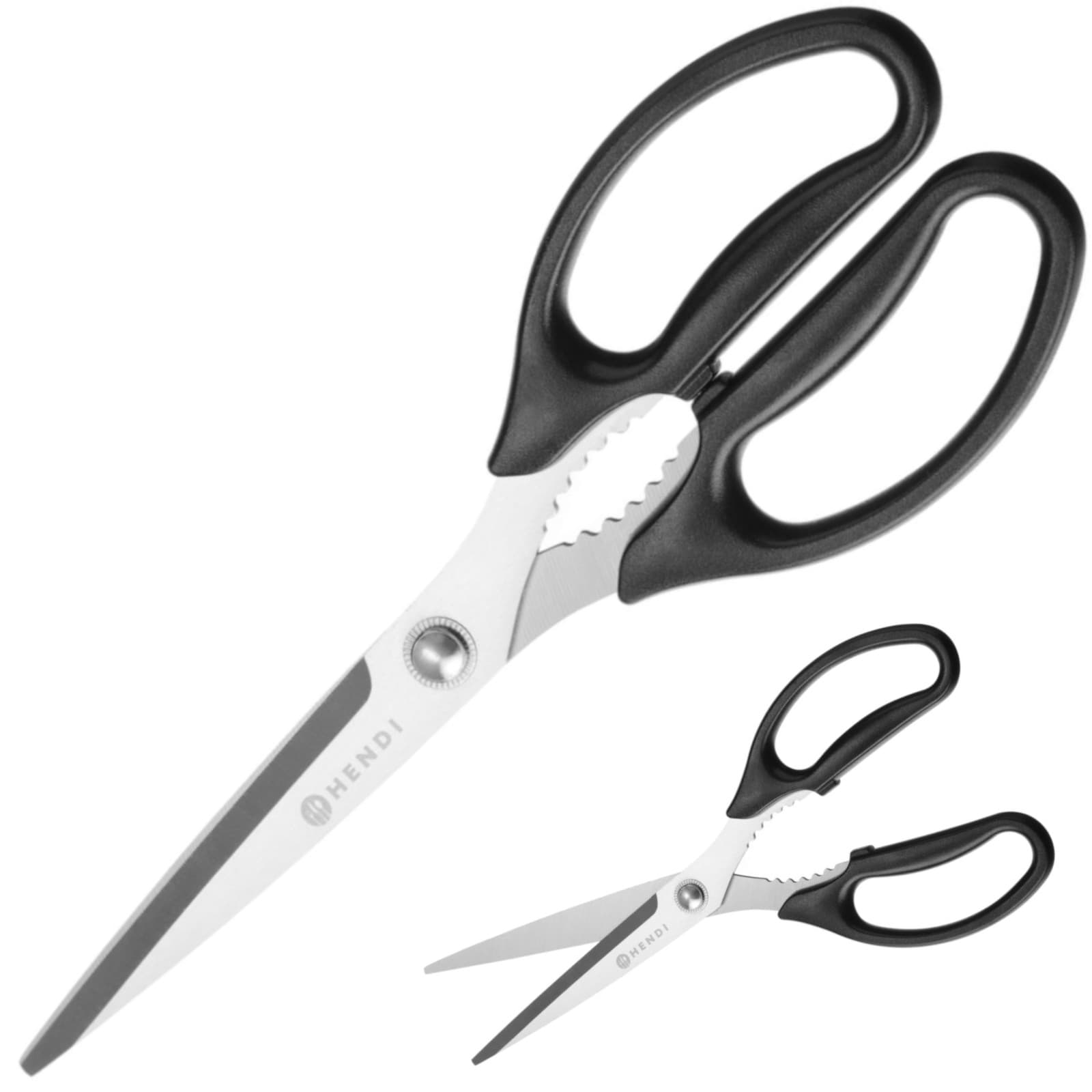 Nożyce kuchenne z krawędzią do orzechów 252mm